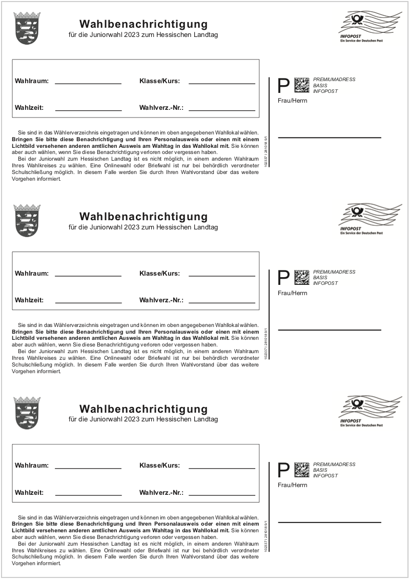 Hessen Wahlmaterialien Juniorwahl